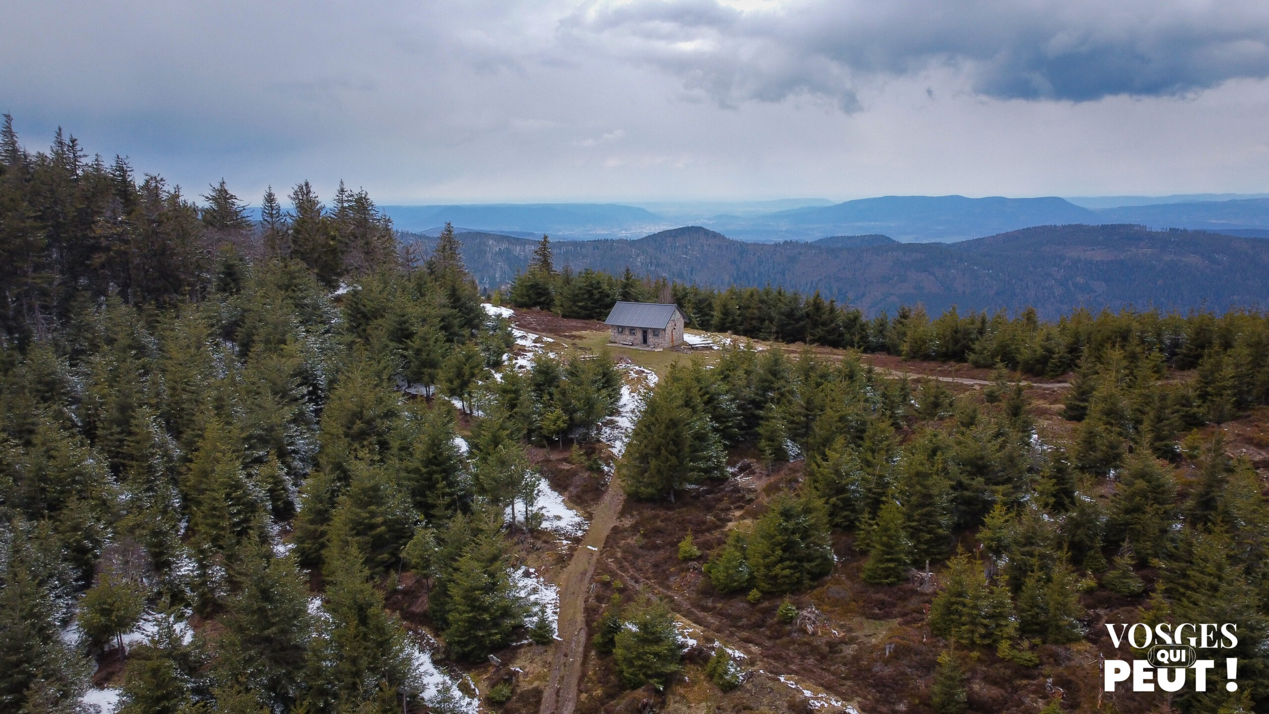 L'abri du Brézouard dans le Massif des Vosges