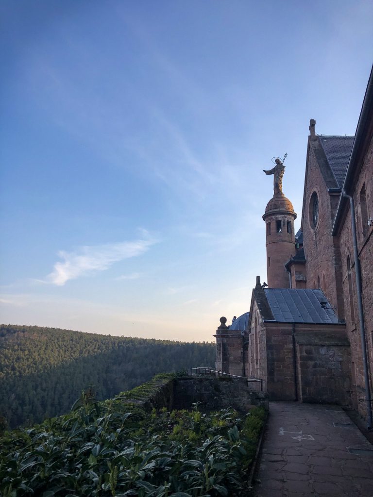 Le couvent de Sainte Odile en Alsace