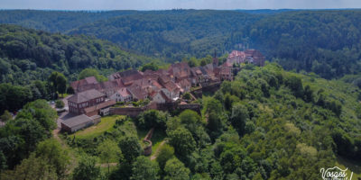 La vieille ville de la Petite Pierre dans les Vosges en Alsace