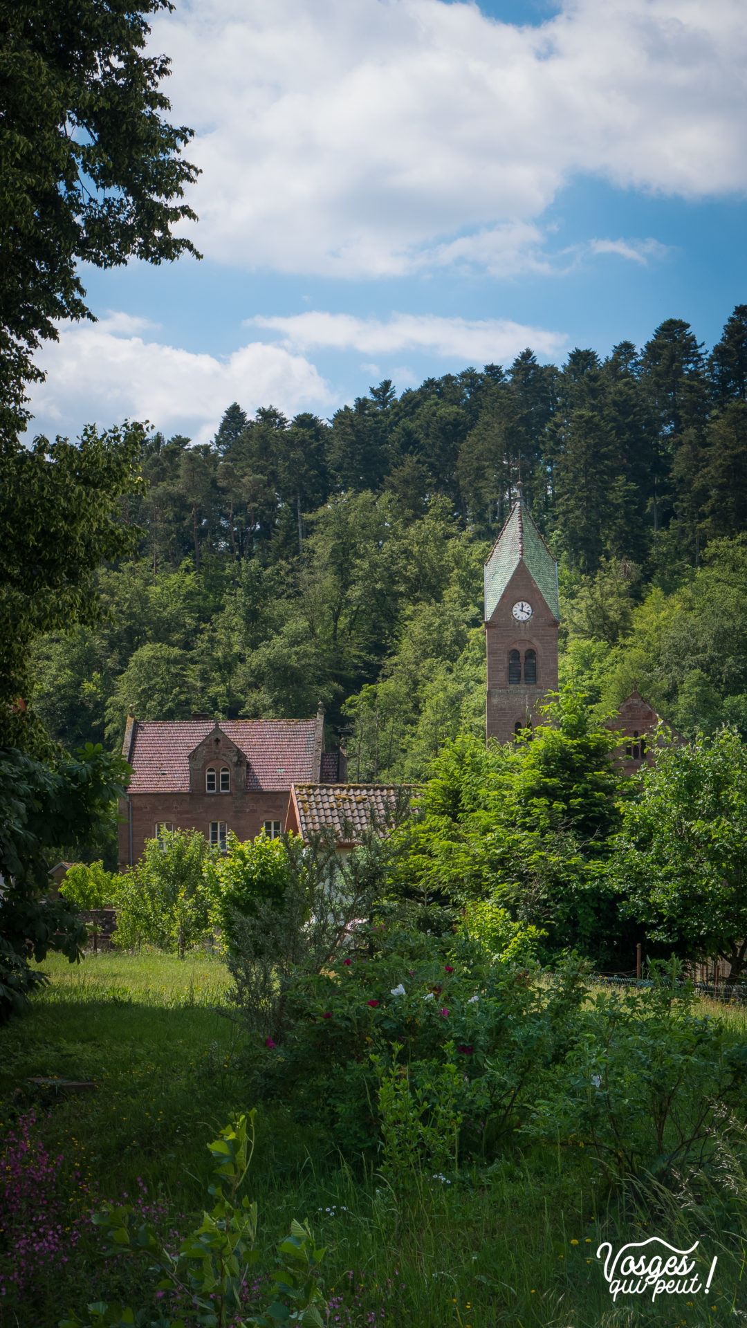 Le village de Graufthal dans les Vosges du Nord