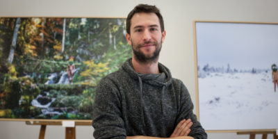 Hugo Mairelle, artiste plasticien engagé pour la préservation et la défense de la biodiversité en Alsace et dans les Vosges