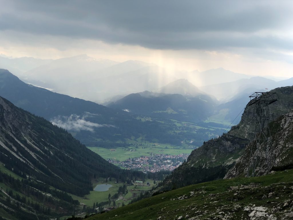 Le village d'Oberstdorf est le village le plus méridional d'Allemagne, situé en Bavière du sud