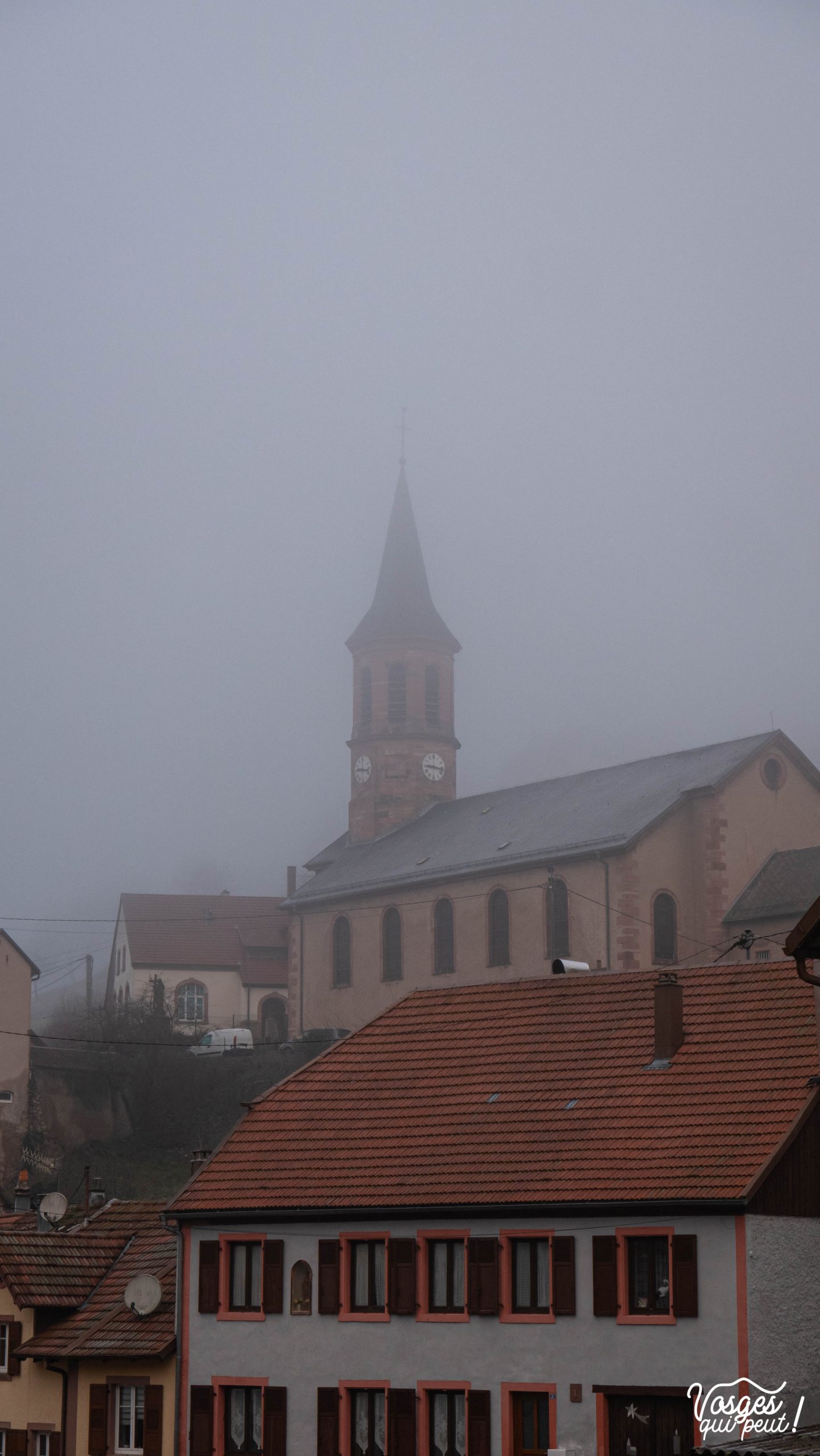 Église de Natzwiller dans le Massif des Vosges