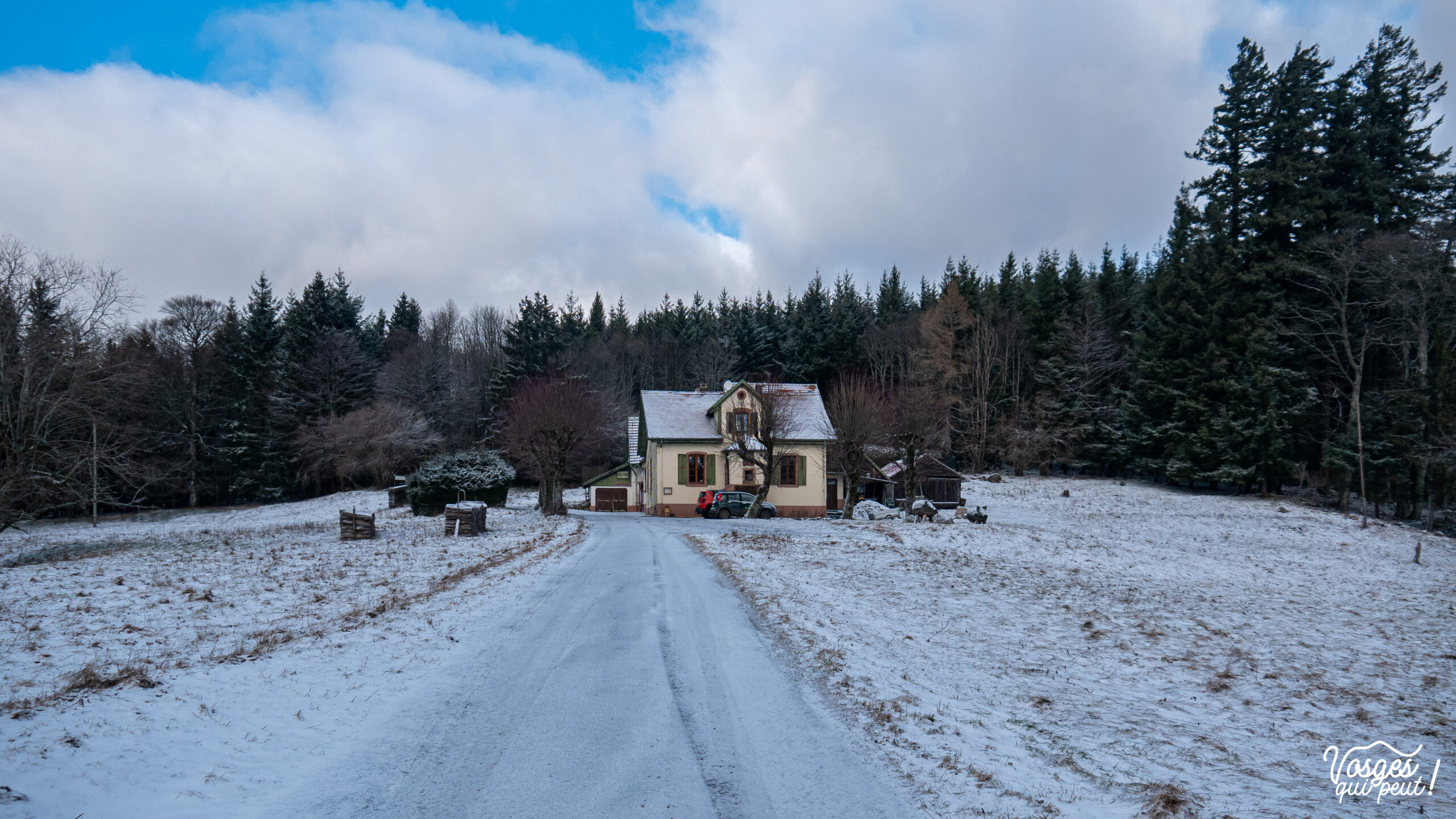 La maison forestière du Welschbruch dans le Massif des Vosges