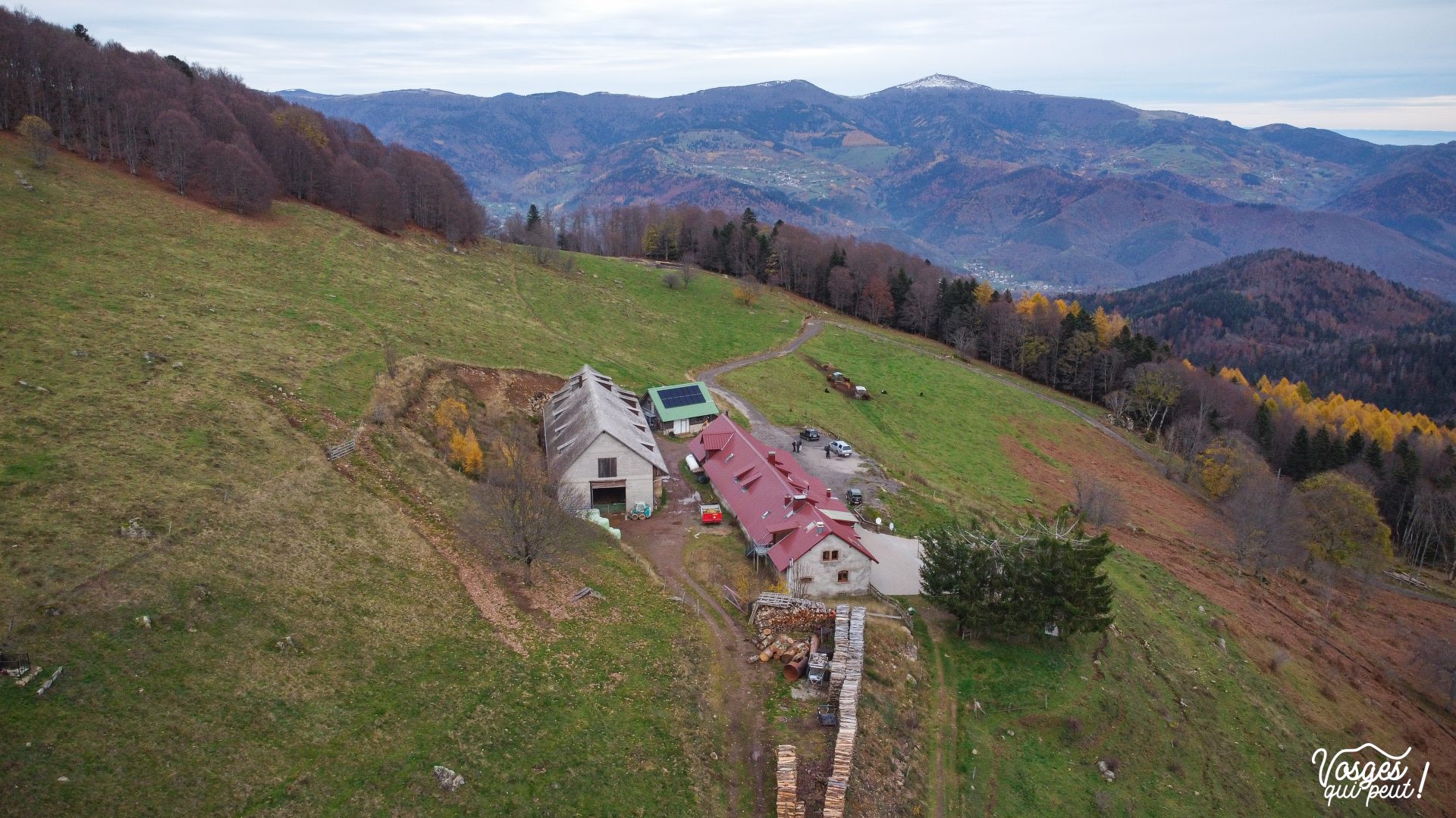 La ferme-auberge du Gsang dans le Massif des Vosges