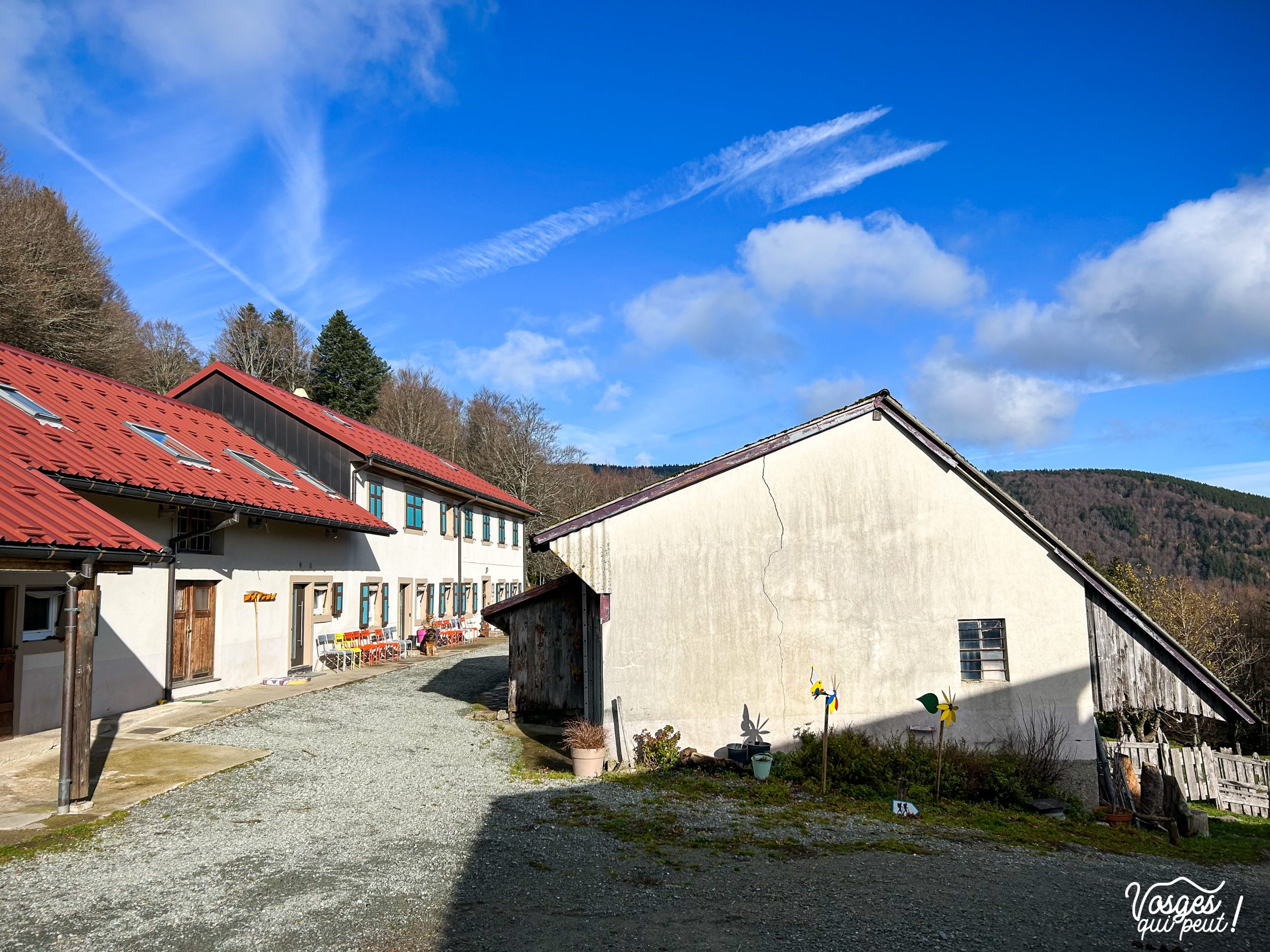 La ferme-auberge du Gresson Haut dans le Massif des Vosges
