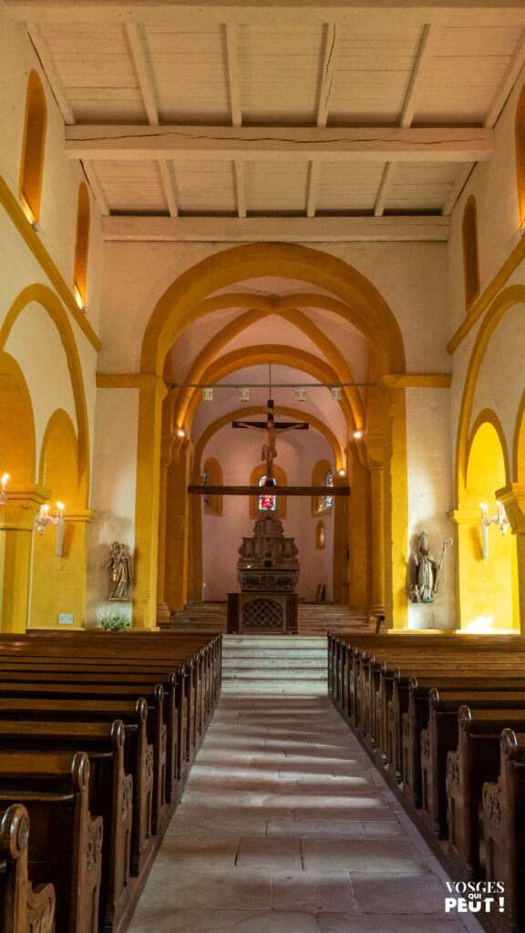 Intérieur de l'église Notre-Dame de Champ-le-Duc