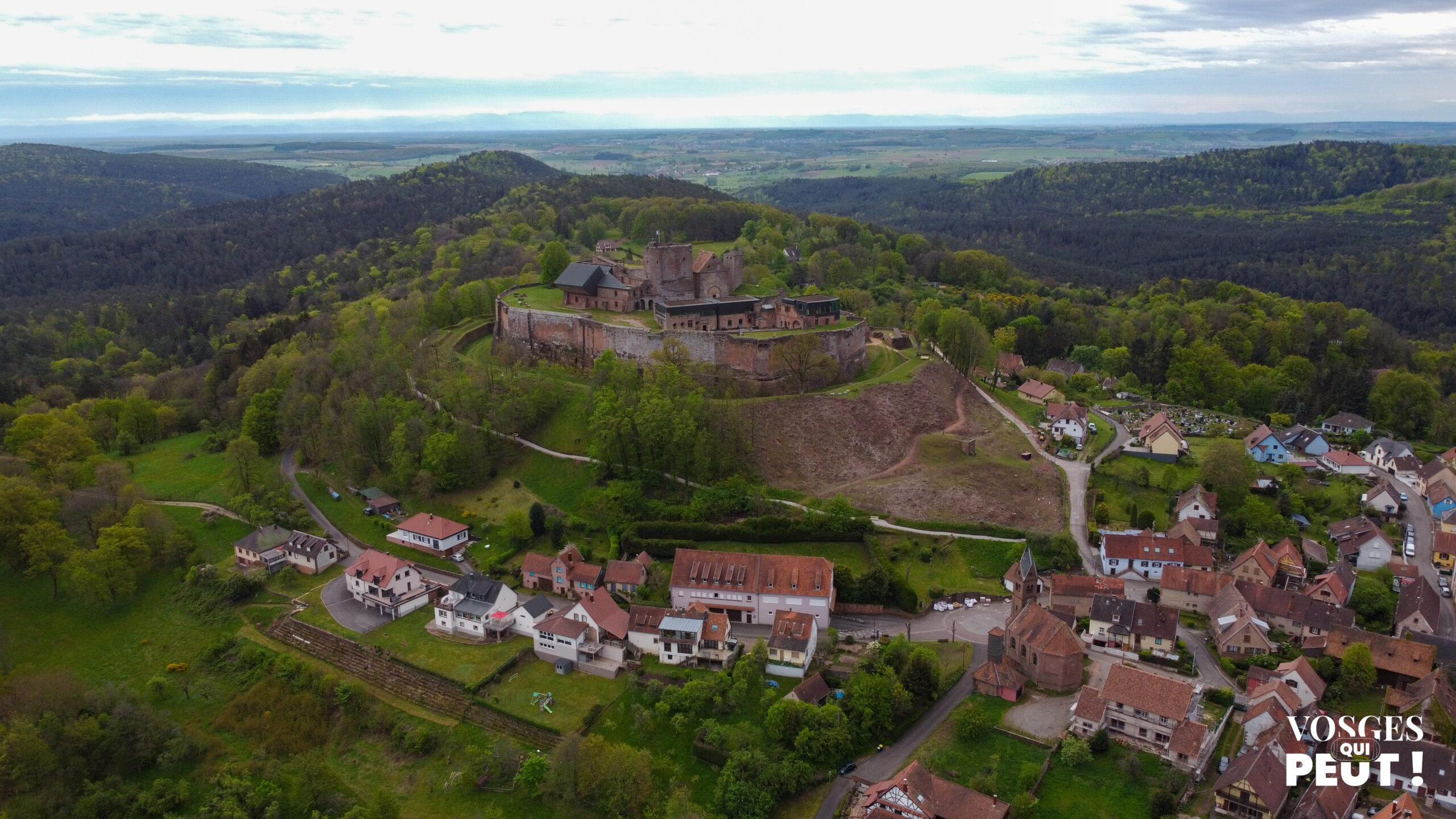 Rando à Hanau – La Petite-Pierre : le château de Lichtenberg