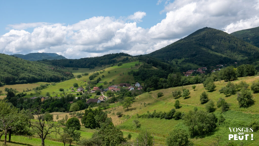 Le village de Breitenbach dans le val de Villé