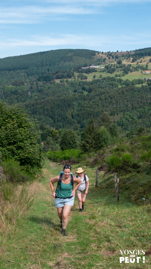 Randonneurs de la Columbia Hike Society dans les Vosges