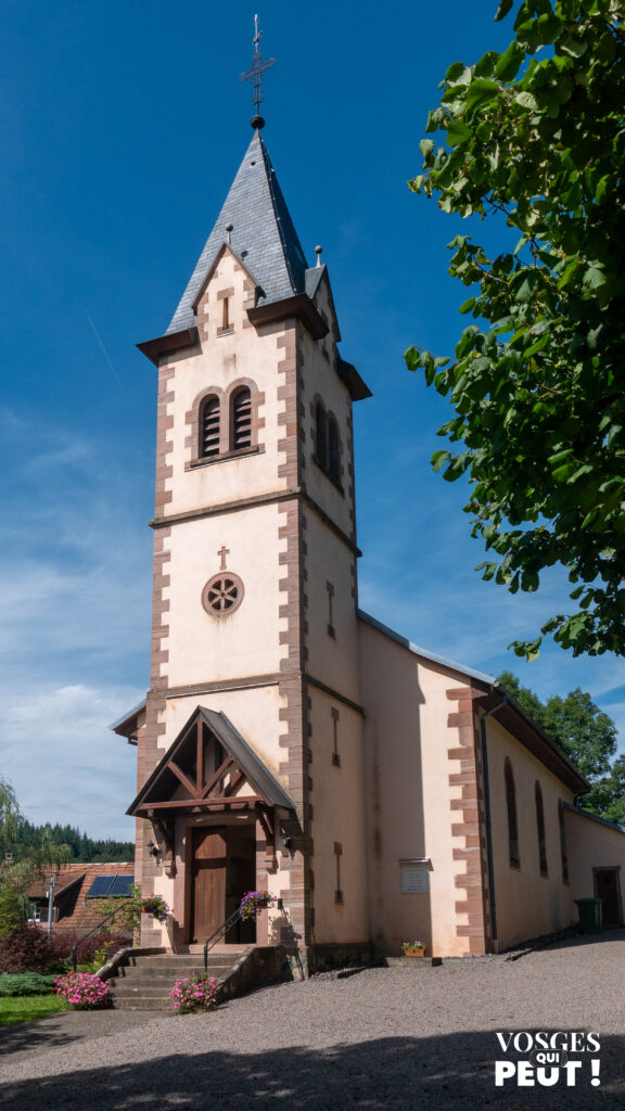 L'église de Blancherupt dans la vallée de la Bruche