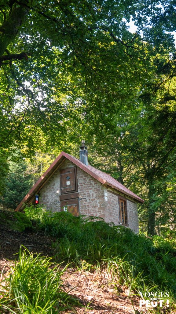 Abri pour randonneurs dans le Massif des Vosges