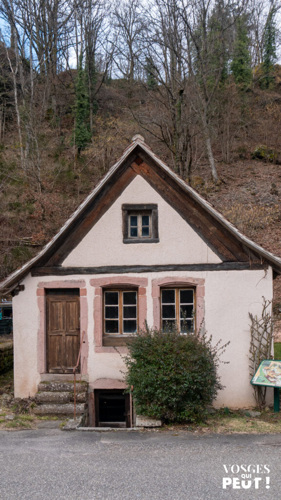 La maison du mineur à Urbeis dans le massif des Vosges