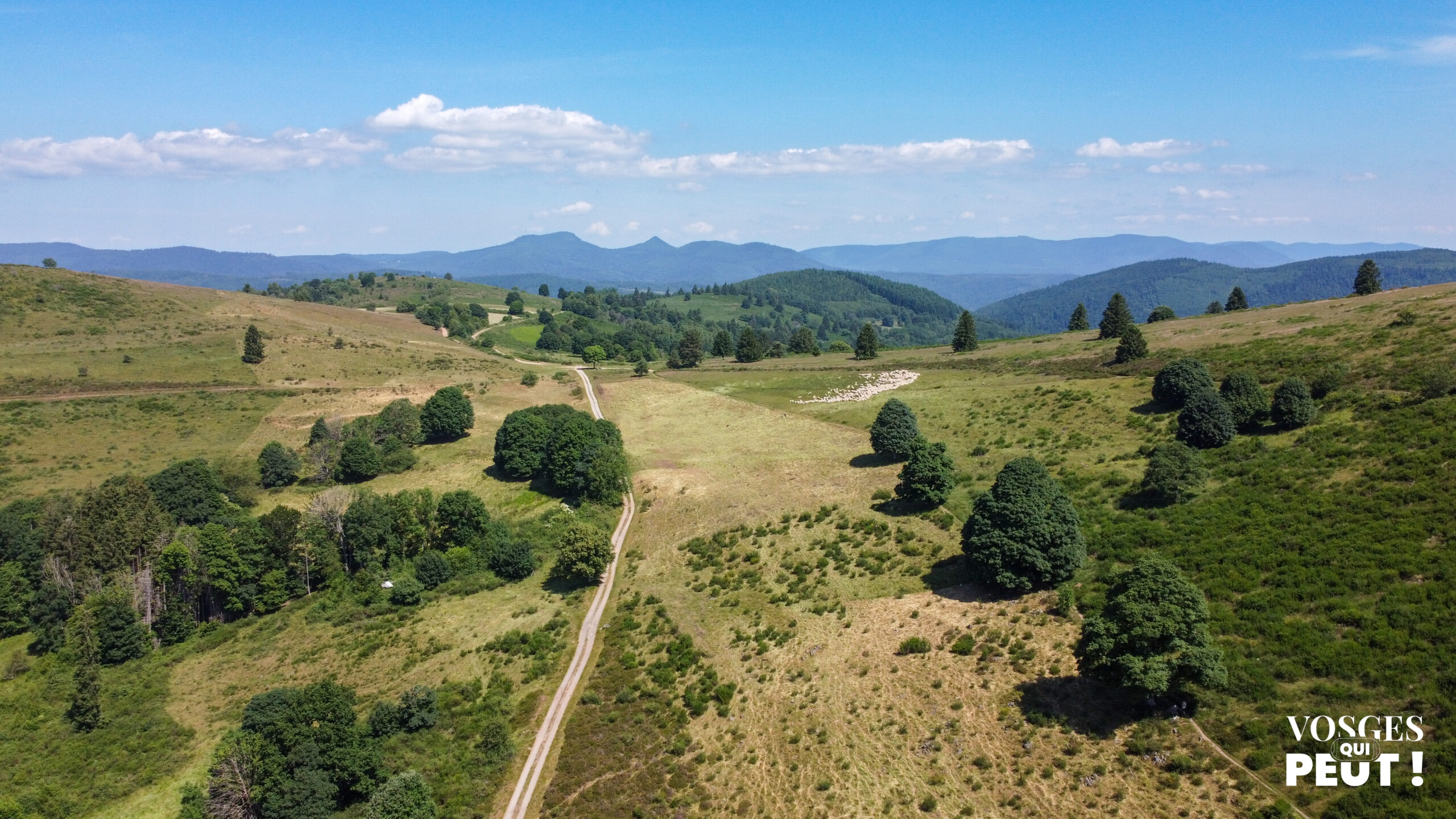 Le col de la Perheux dans la vallée de la Bruche