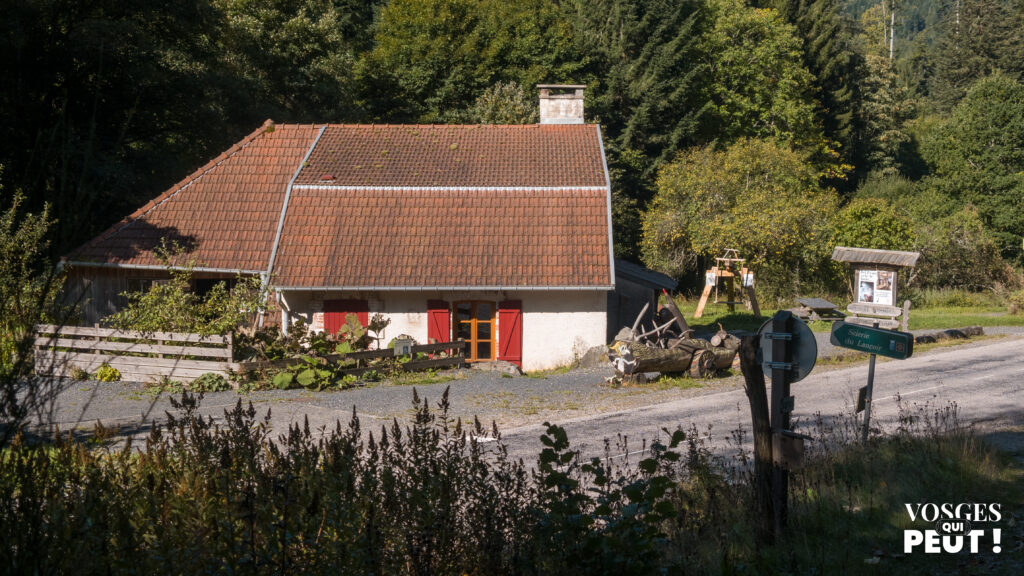 La scierie du Lançoir dans le massif des Vosges