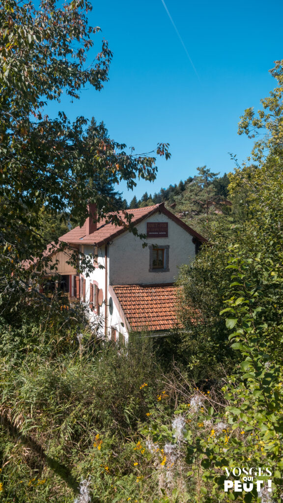 Scierie au Grand Valtin dans le massif des Vosges