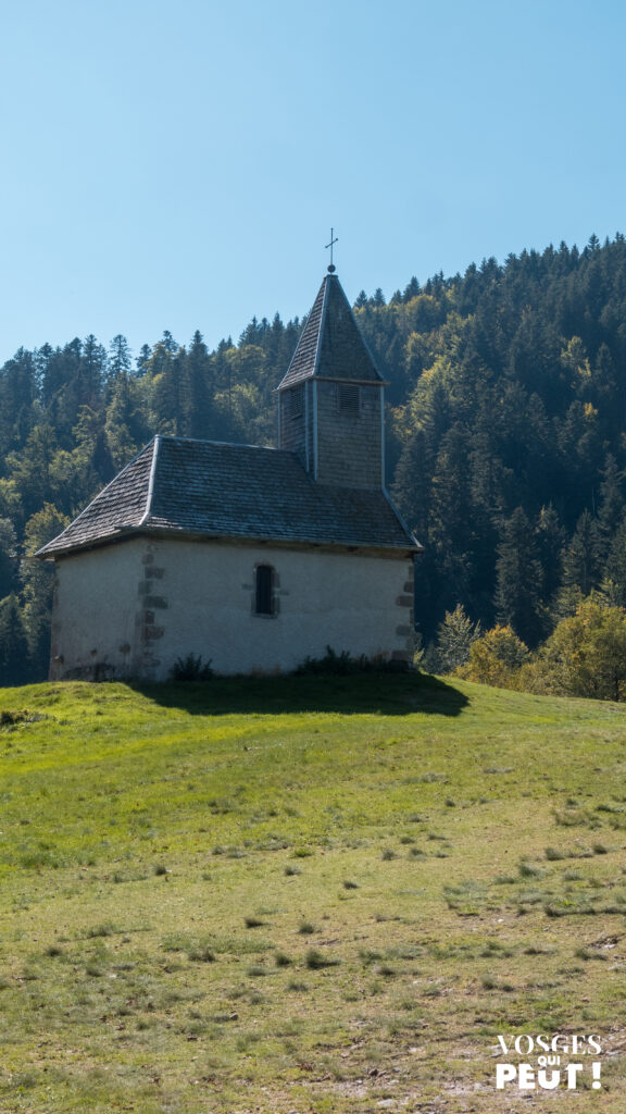 Chapelle St-Florent à Xonrupt-Longemer dans le massif des Vosges