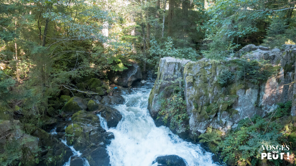 Le saut des Cuves dans le massif des Vosges