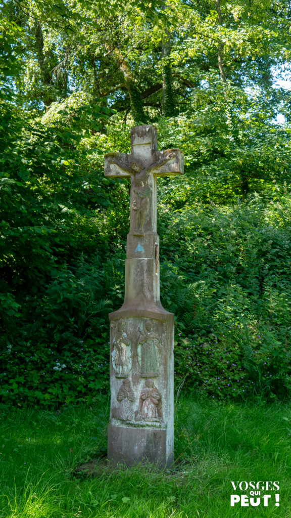 Calvaire dans la forêt des Vosges du Nord