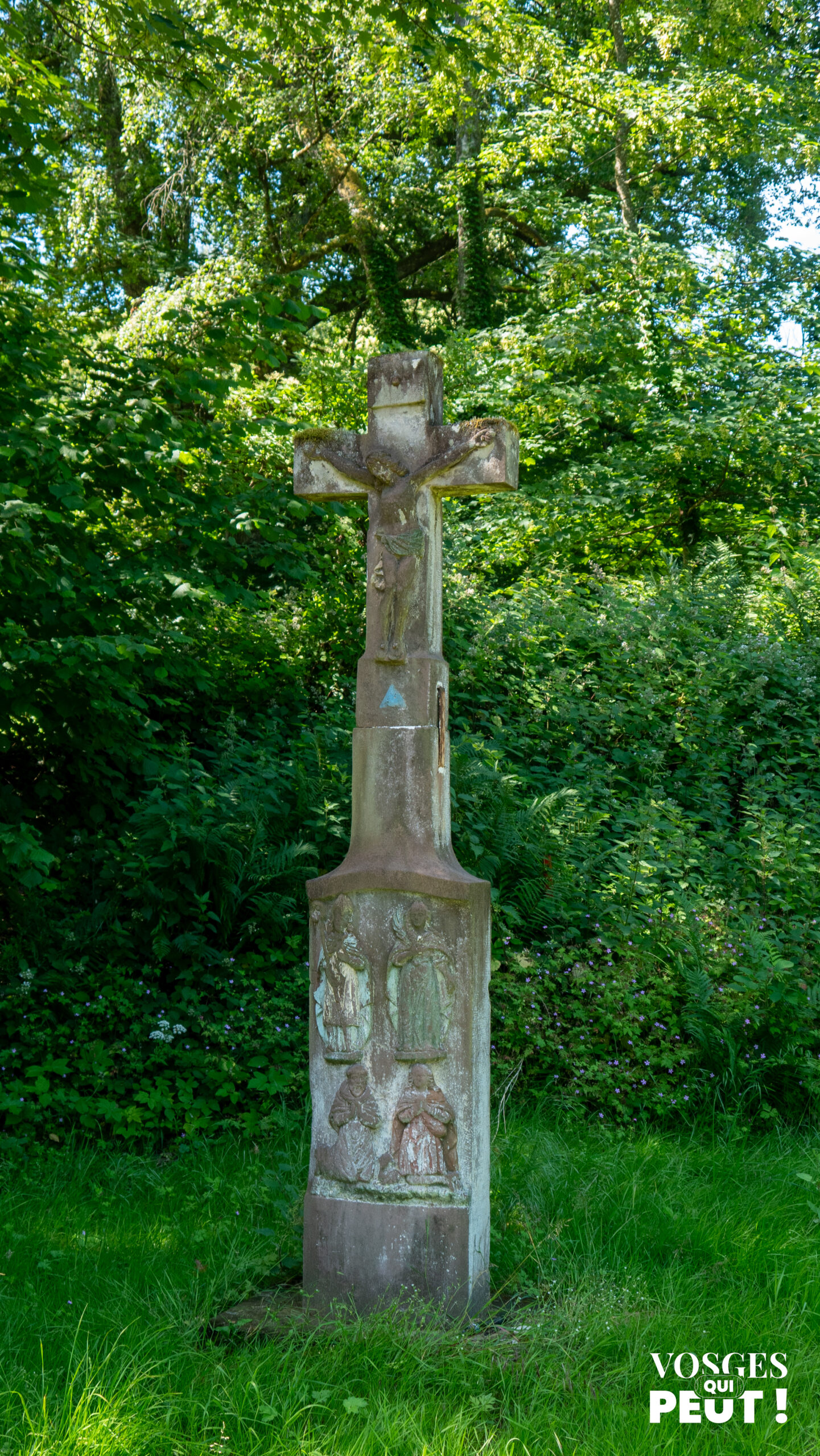 Calvaire dans la forêt des Vosges du Nord